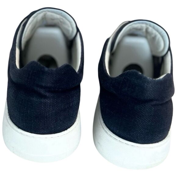 Salvatore Ferragamo Men's Blue Sneakers Size 12M Casual Lace-Up - Picture 13 of 15